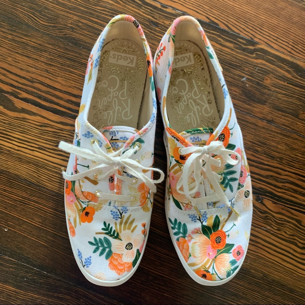 Rifle Paper Co x Keds Like New Sneakers